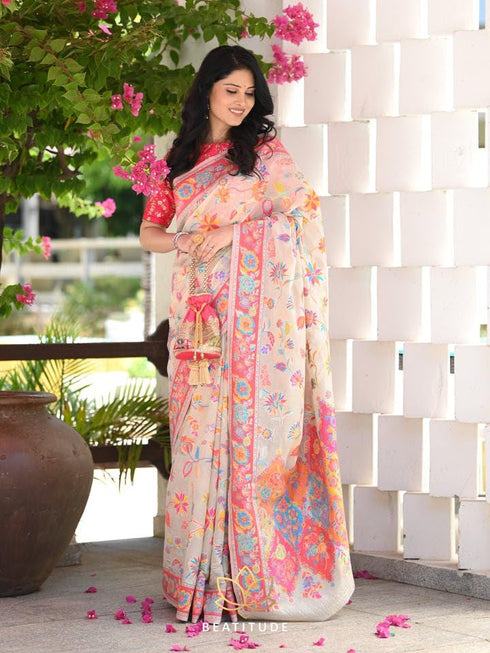 Vasthrlay Unstitched Saree