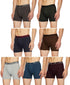Dixcy Scott Cotton Plain/Solid Assorted Men's Trunk/Underwear - Pack of 7 (#Cross-Trunk-100 CM) (Color & Prints May Vary)