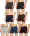 Dixcy Scott Cotton Plain/Solid Assorted Men's Trunk/Underwear - Pack of 7 (#Cross-Trunk-90 CM) (Color & Prints May Vary)