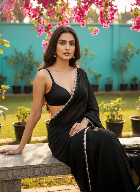 Vasthrlay Border Saree