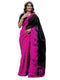 Vasthrlay Womens Printed Unstitched White Saree