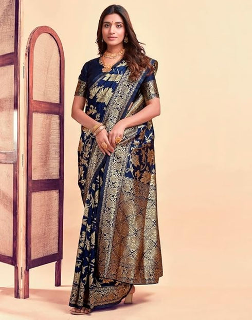Vasthrlay Kanjivaram Saree Banarasi S