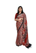 Vasthrlay Ajrakh Saree Crepe