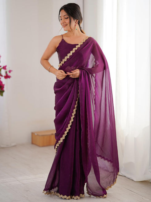 Vasthrlay Sequence Embroidery Unstitched Ab Ethnic Wear