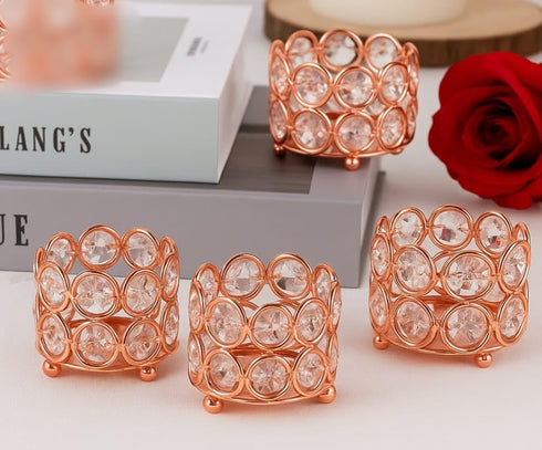 Crystal Tealight Candle Holder