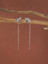 CLARA 925 Sterling Silver Sui Dhaga Threader Earrings Aria