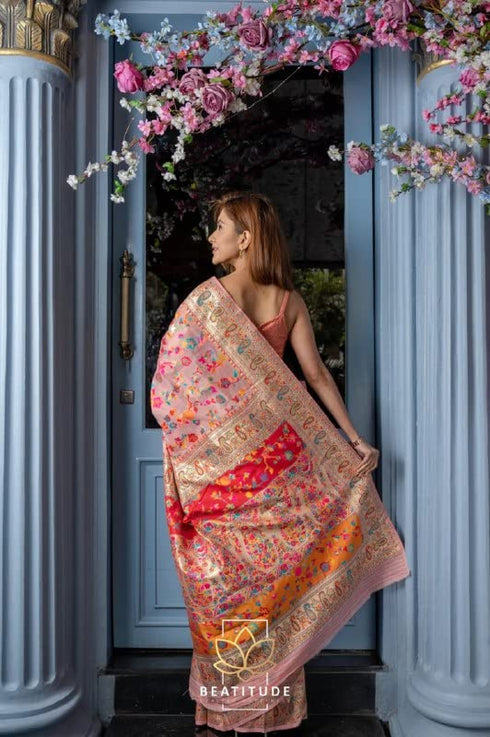 Vasthrlay Banarasi Border Saree