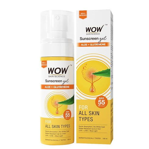 WOW Skin Science Sunscreen SPF 55 PA+++