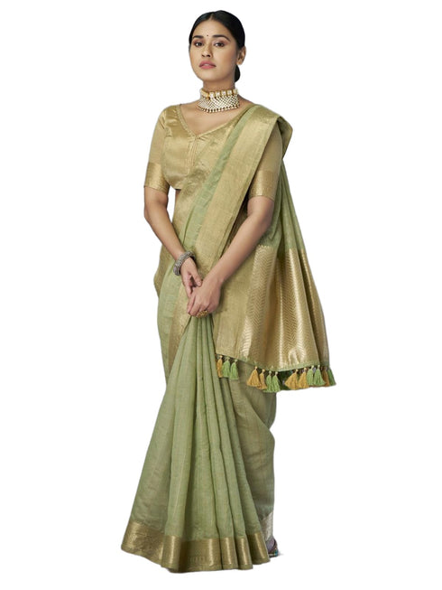 Vasthrlay Cotton Wedding Saree