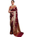 Vasthrlay Banarasi Jacquard Unstitched Beige Saree