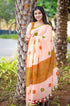 Vasthrlay Floral Striped Unstitche Lightweight