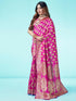 Vasthrlay Banarasi Jacquard Unstitched 3409s112n Turmeric