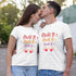 Vasthrlay - Holi T-Shirts - Gulaal Vale Couple Tshirts