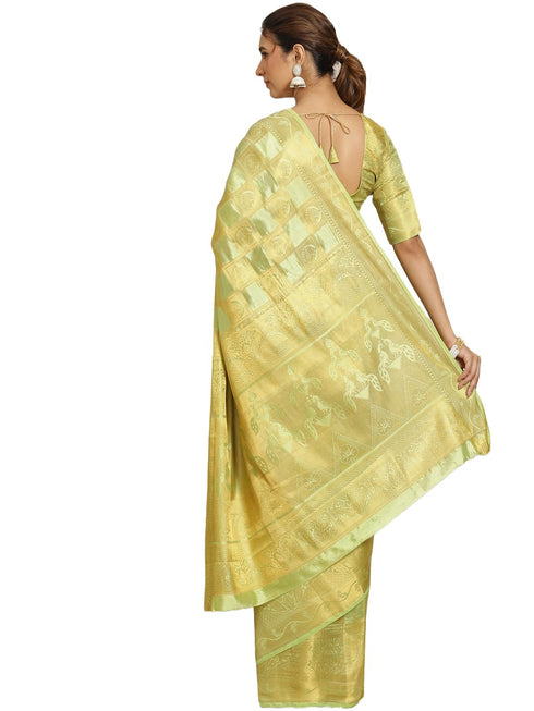 Vasthrlay Banarasi Weaving Pattern Saree