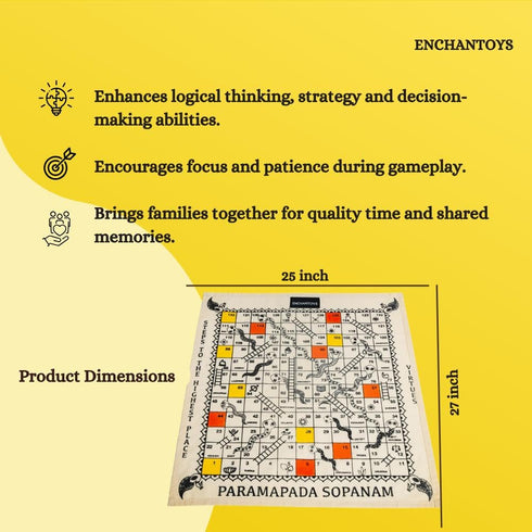 Parampada Sopanam Cotton Fabric Board Game