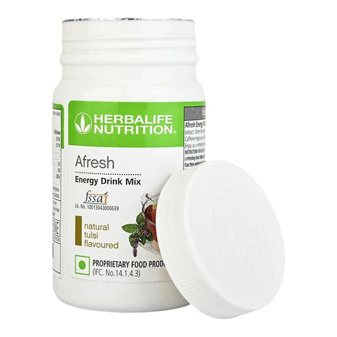 Herbalife Afresh Energy Drink Mix Natural Thulsi