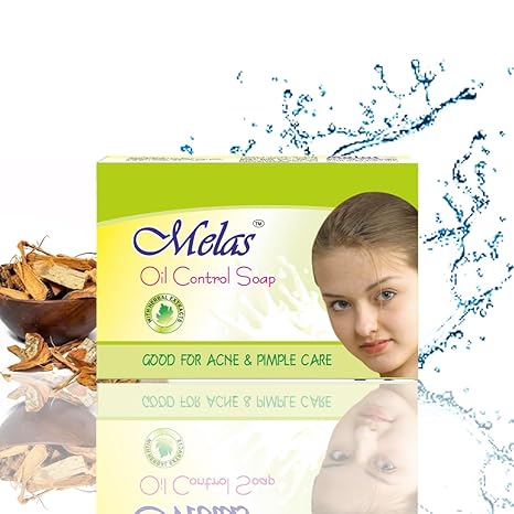 Melas oil control soap | haldi & glycerin