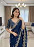 Vasthrlay Georgette Embroidered Az Ys Antya Ethnic Wear