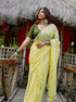 Vasthrlay Yellow Floral Lightweight