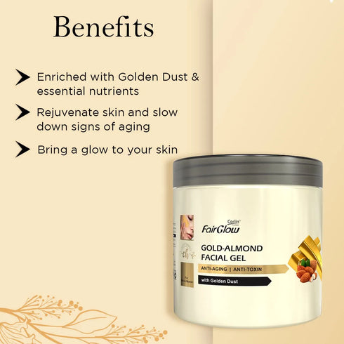 Corlin FairGlow Gold Almond Facial Gel