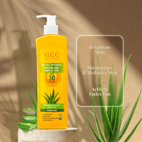 VLCC DeTan + WhiteGlo Moisturising Body Lotion
