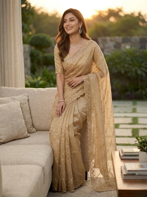 Vasthrlay Embroidery Saree