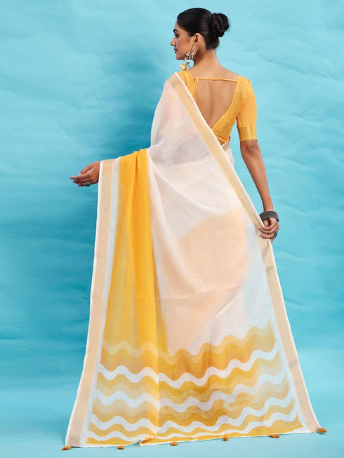Vasthrlay Printed Unstitched Blouse Ethnic Wear
