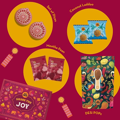 GO DESi Diwali Gift Box - 12 Items
