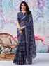 Vasthrlay Printed Unstitched 3592s1244n Navy