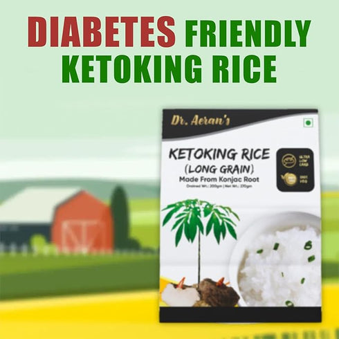 Dr. Aeran’s KetoKing Konjac Rice 270g