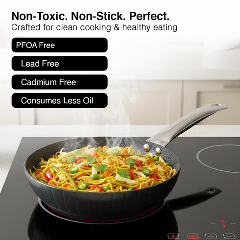 Prestige Durastone 25 cm Non-Stick Hard Anodised Tawa
