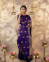 Vasthrlay Purple Kanjivaram Saree
