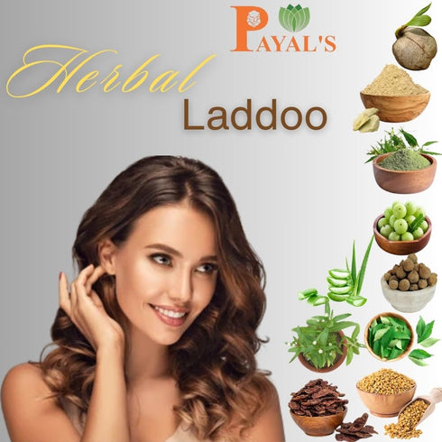 Payal Herbal Hair Laddoo Ayurvedic Solution for Hair Fall and Growth