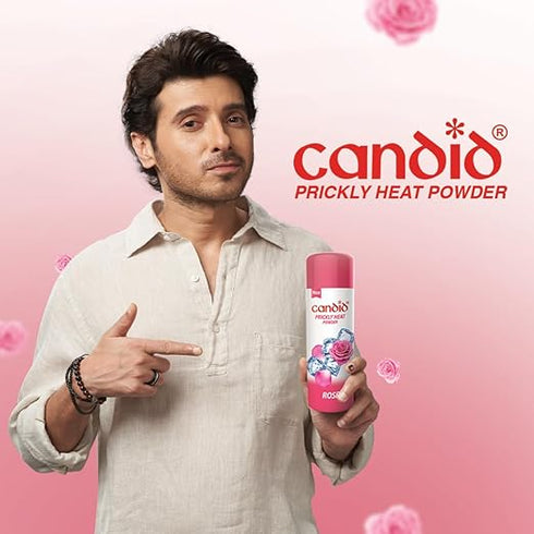 Candid Prickly Heat Powder With Rose