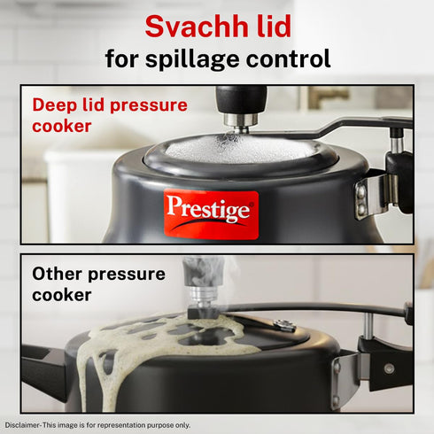 Prestige 3 Litre Hard Anodized Nakshatra Plus Inner Lid Pressure Cooker