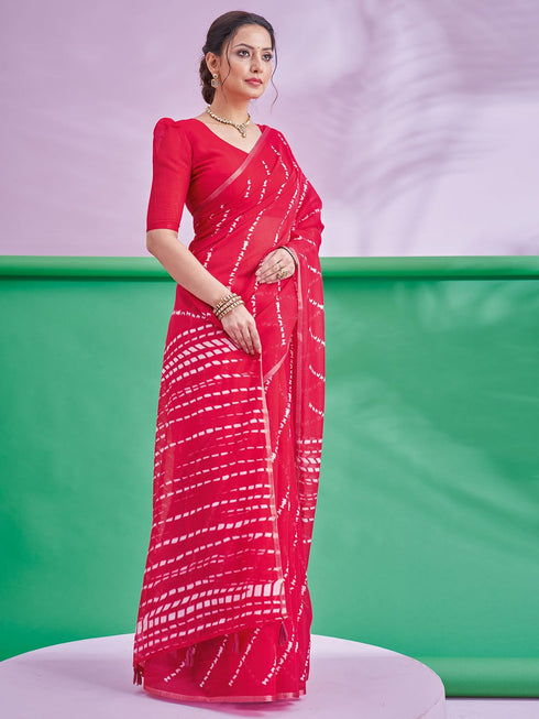 Vasthrlay Abstract Printed Unstitched Hs Ethnic Wear