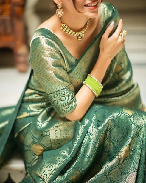 Vasthrlay Kanjivaram Wedding Saree