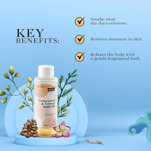 Bipha Ayurveda Cedarwood & Vetiver Bath Oil