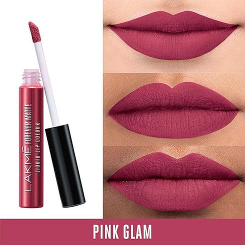 Lakme Liquid Lipstick Pink Glam Red Carpet |Matte