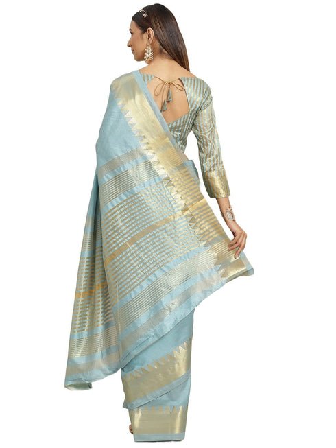 Vasthrlay Golden Border Saree