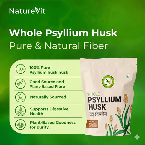 NatureVit Psyllium Whole Husk