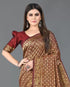 Vasthrlay Kanjivaram Unstitched Saree