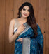 Vasthrlay Kanjivaram Unstitched Saree