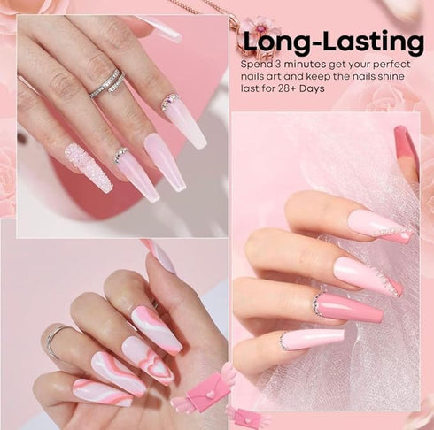BOLT BEE Gel Nail Finish Polish Kit Set Of 6 Colors