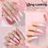 BOLT BEE Gel Nail Finish Polish Kit Set Of 6 Colors