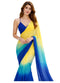 Vasthrlay Yellow Georgette Saree