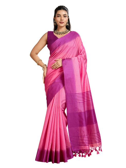 Vasthrlay Traditional Contrast Weaving