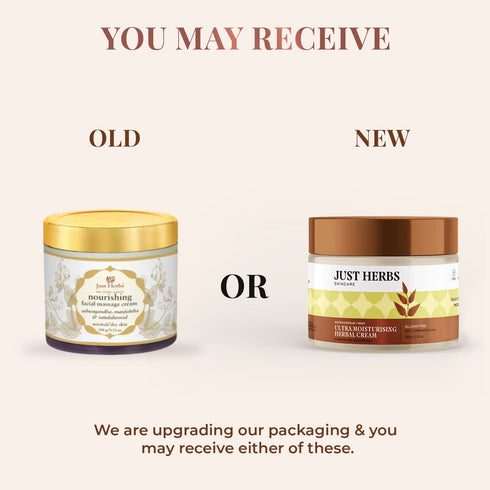 Just Herbs Nourishing Facial Massage Cream