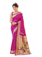 Vasthrlay Weaving Paithani Maroon Saree