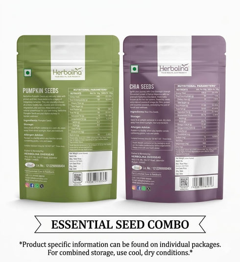 Herbolina Essential Seeds Combo Pack